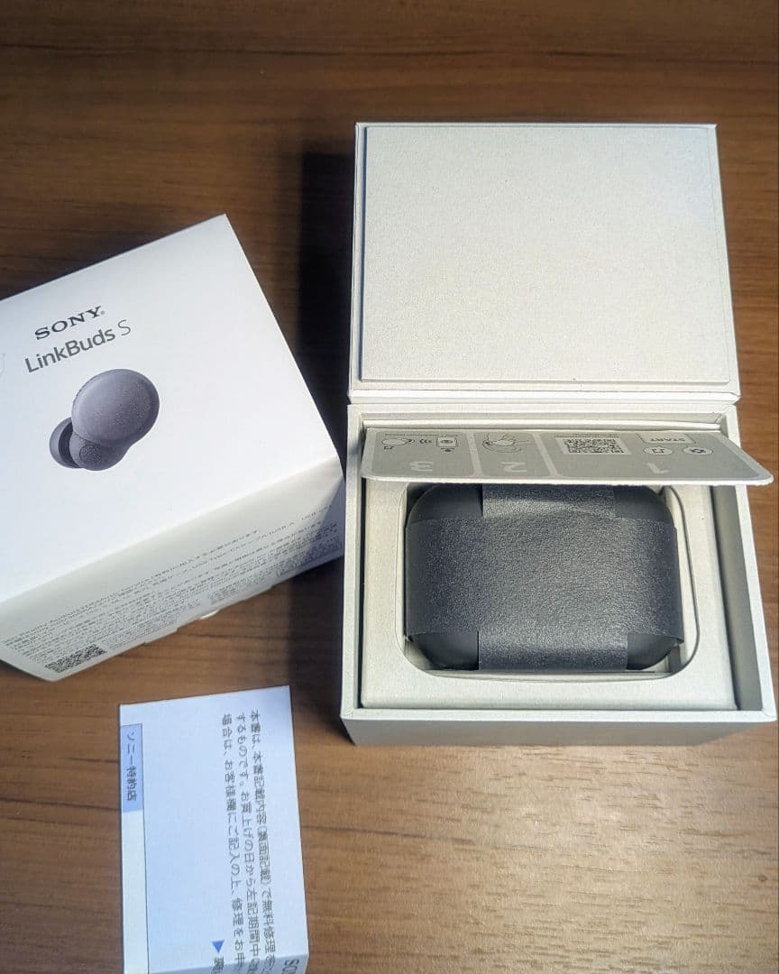 ​【美品・動作確認済】SONY LinkBuds S ブラック