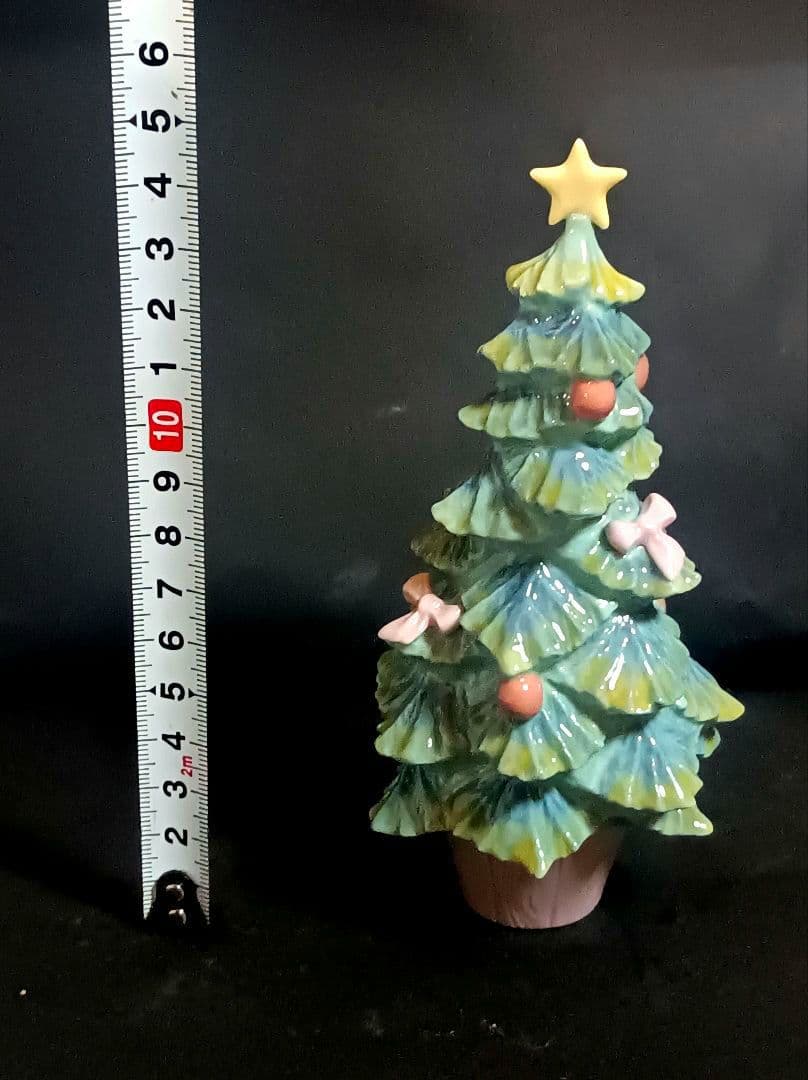 【箱付き美品】リヤドロ クリスマスツリー フィギュリン