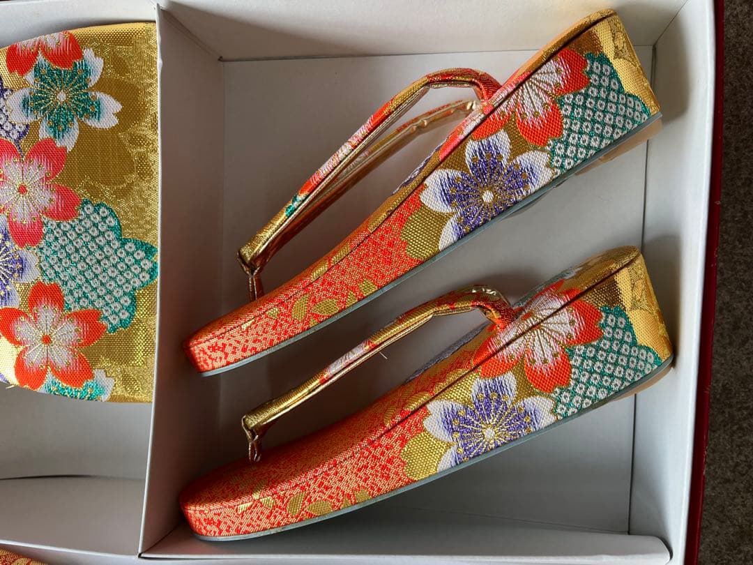 新品★ 未使用きれい　七五三　はこせこセット　6点　女の子　C12