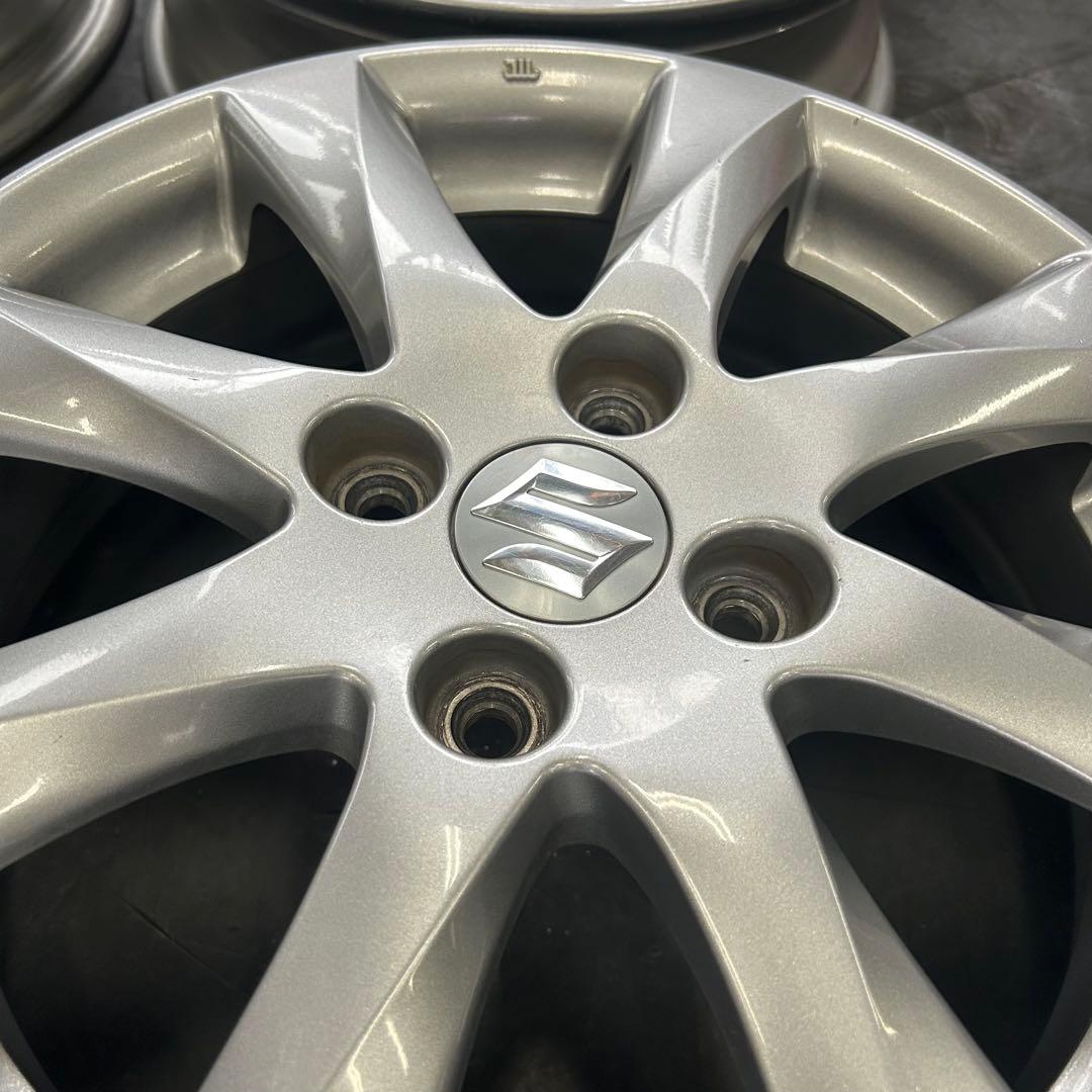 中古アルミ15X4.5　スズキソリオ純正　美品　4本セット