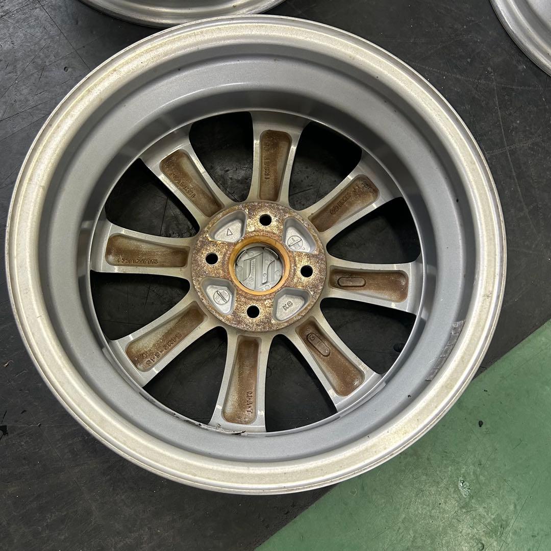 中古アルミ15X4.5　スズキソリオ純正　美品　4本セット
