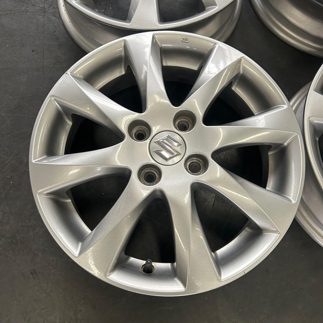 中古アルミ15X4.5　スズキソリオ純正　美品　4本セット