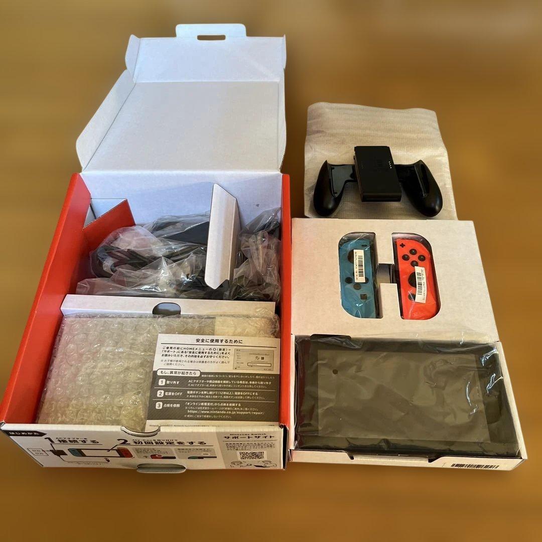 Nintendo Switch 本体 ネオンブルー/ネオンレッド