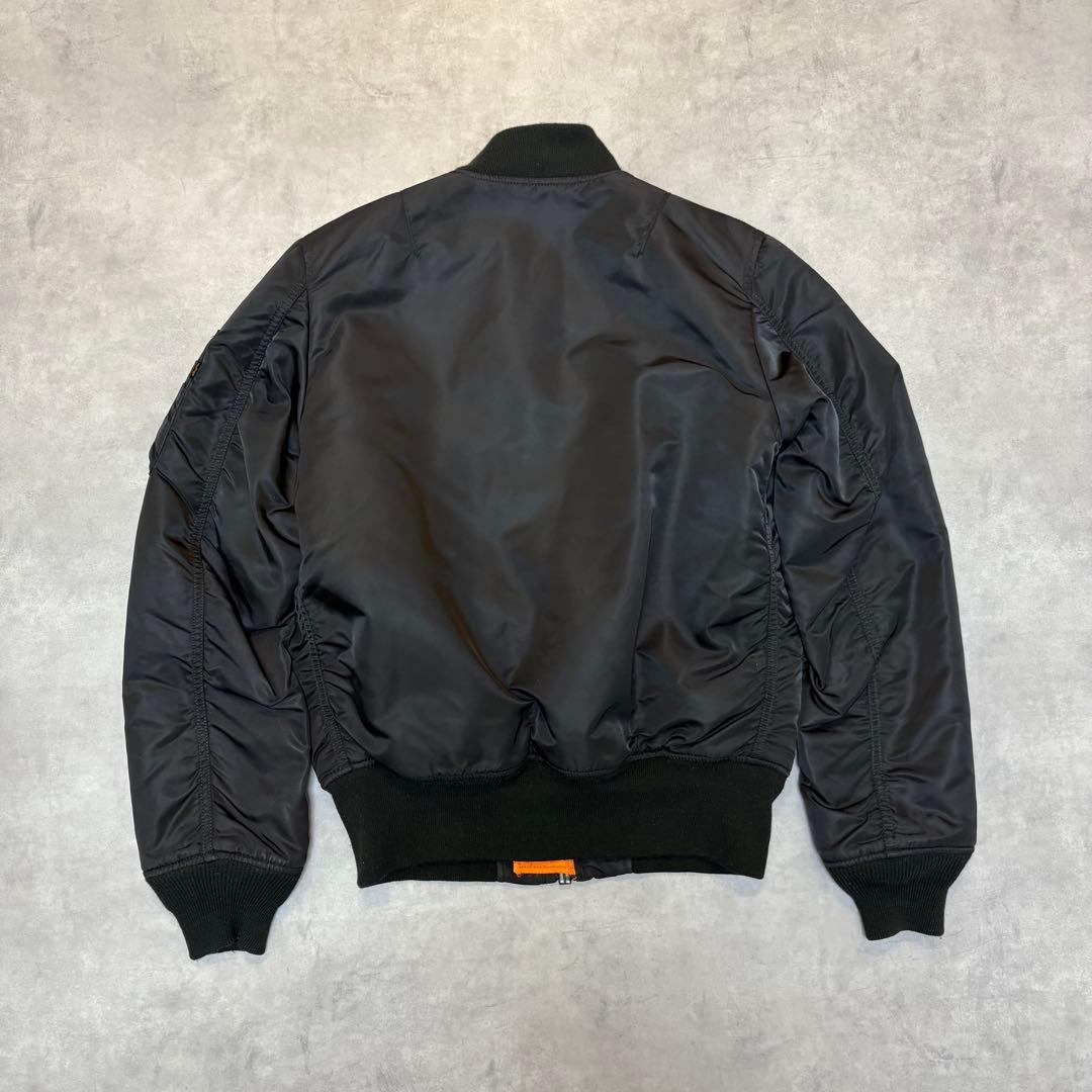 ALPHA INDUSTRIES MA-1 ブラック S フライトジャケット
