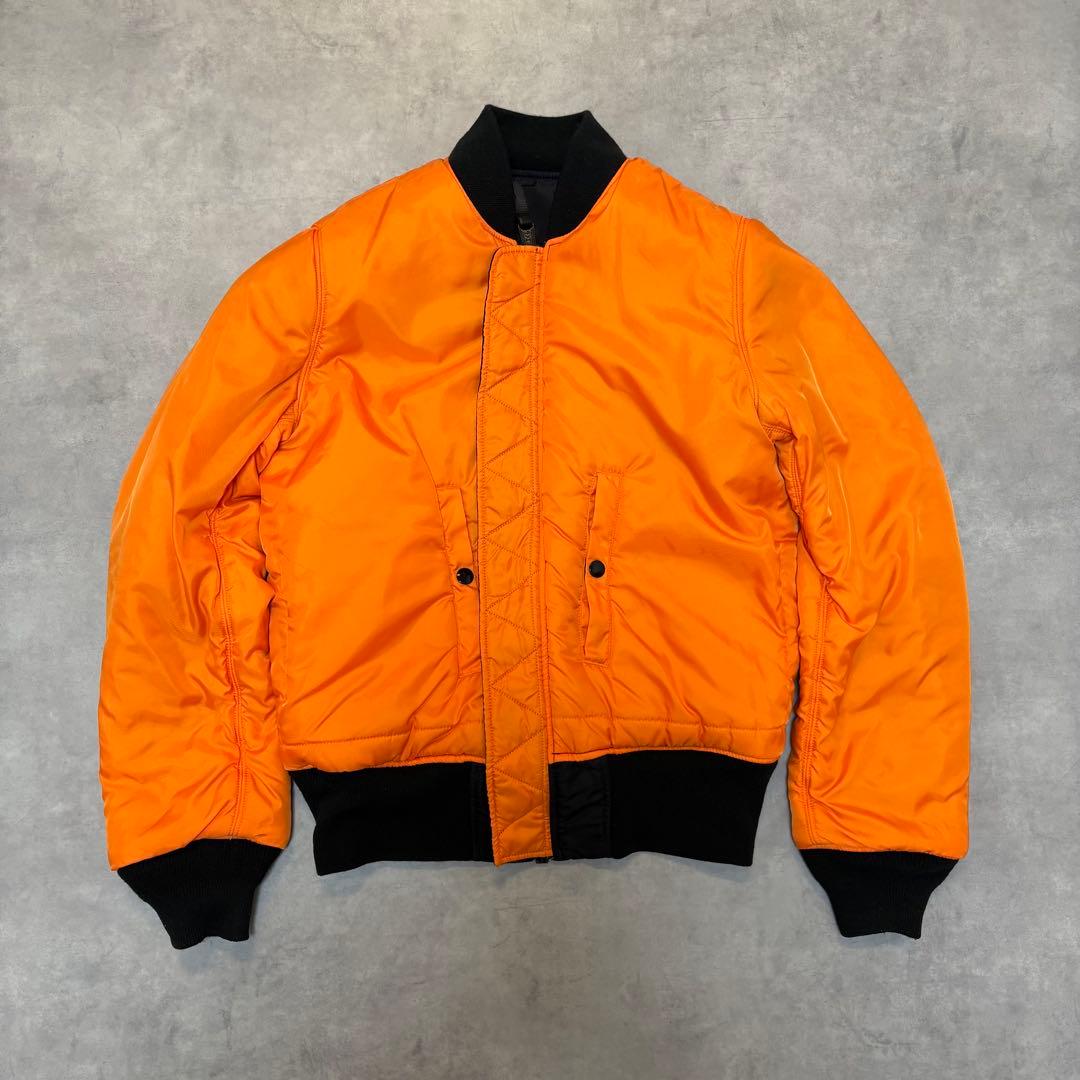 ALPHA INDUSTRIES MA-1 ブラック S フライトジャケット