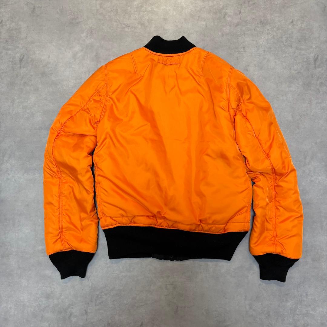 ALPHA INDUSTRIES MA-1 ブラック S フライトジャケット