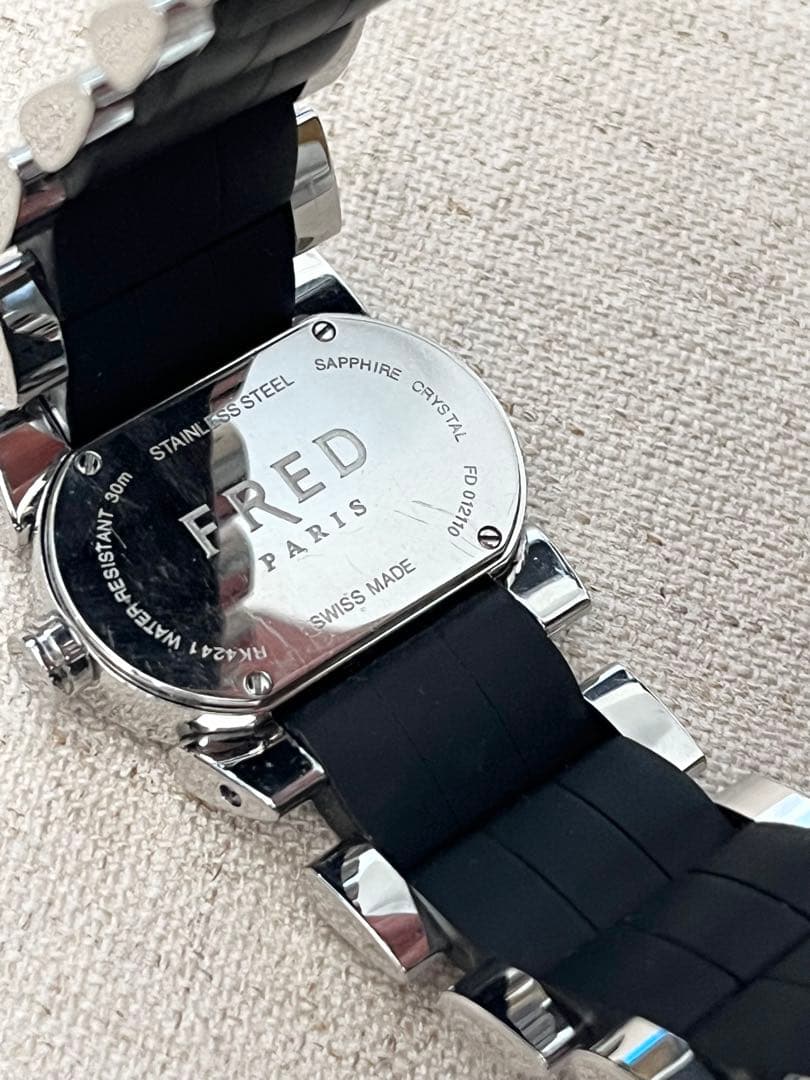 フレッド FRED ムーブワン クォーツ シルバー FD012110