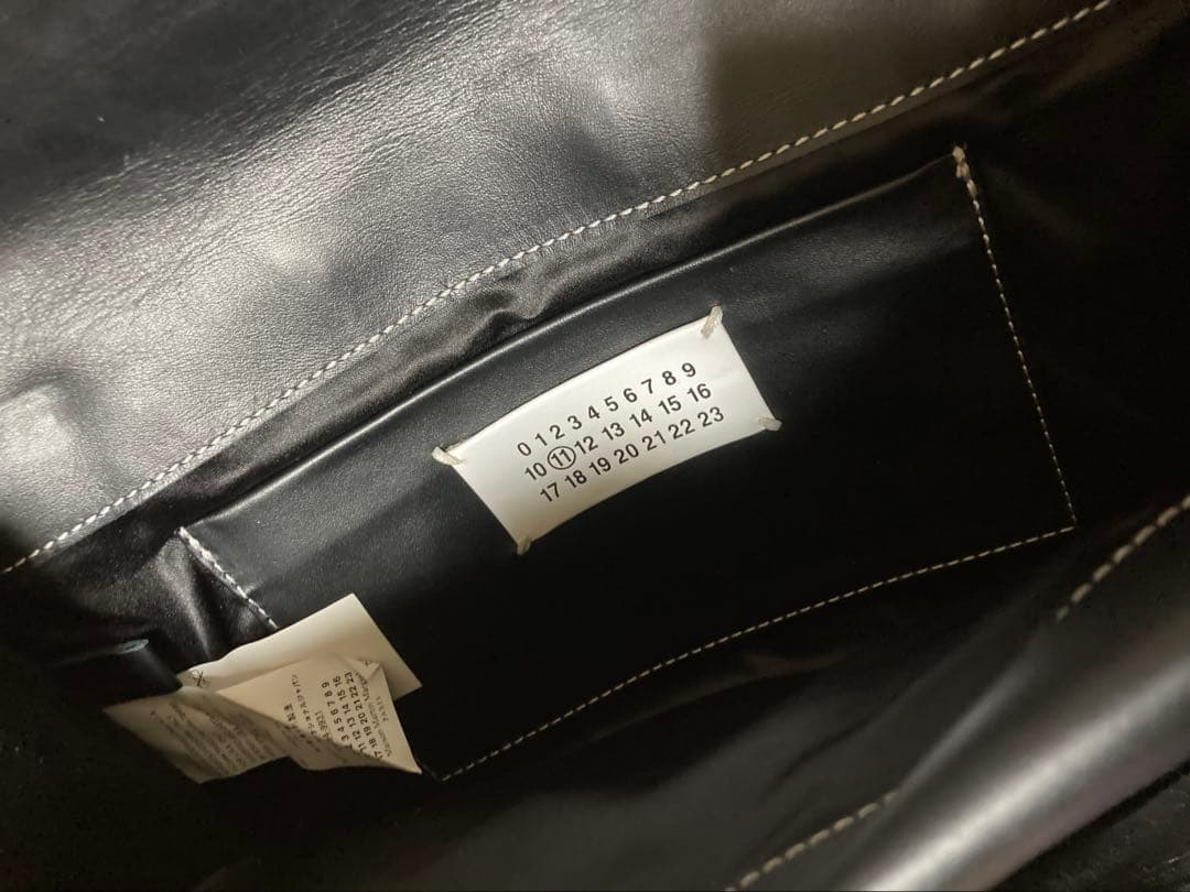 希少 2014SS メゾン マルタン マルジェラ シルバー クラッチバッグ