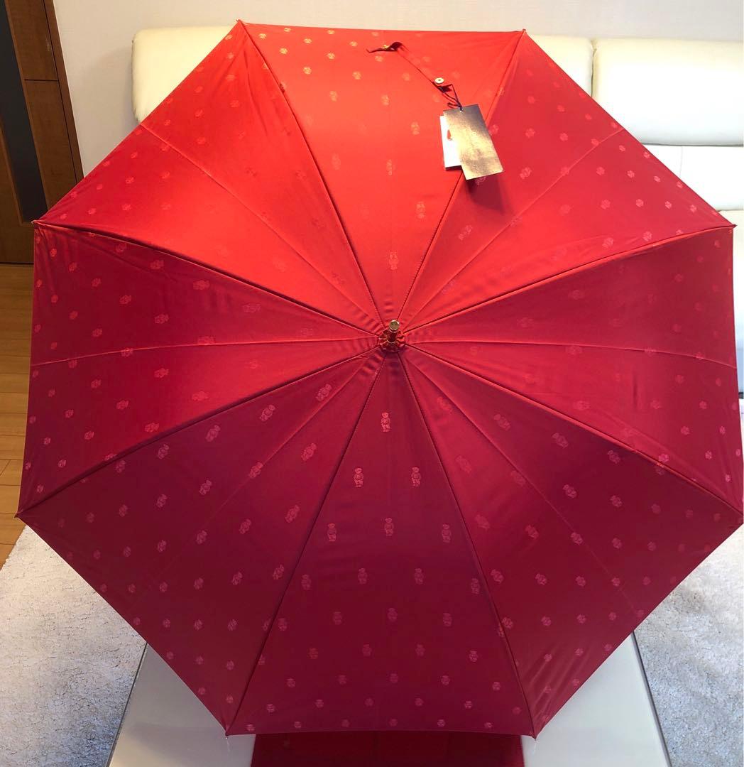 れー♡ポロ ラルフローレン 雨傘 長傘 ポロベア レッド 60cm