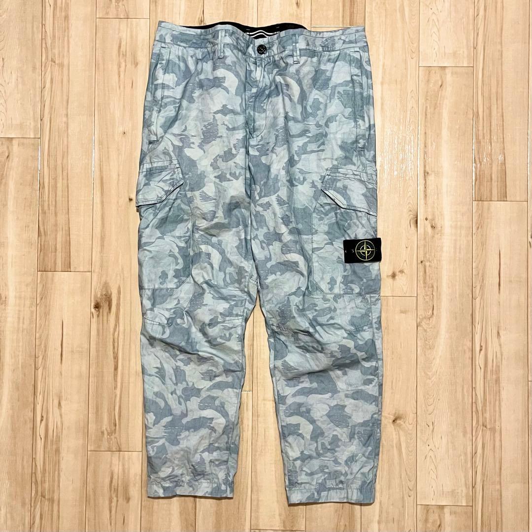 激レア！2020SS STONE  “CAMO” CARGO PNT