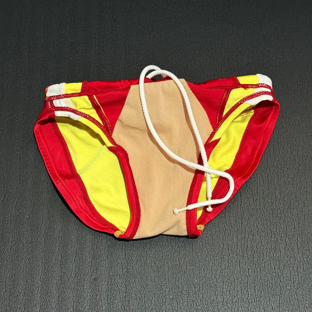 Mizuno 競泳用水着 赤/黄 140サイズ