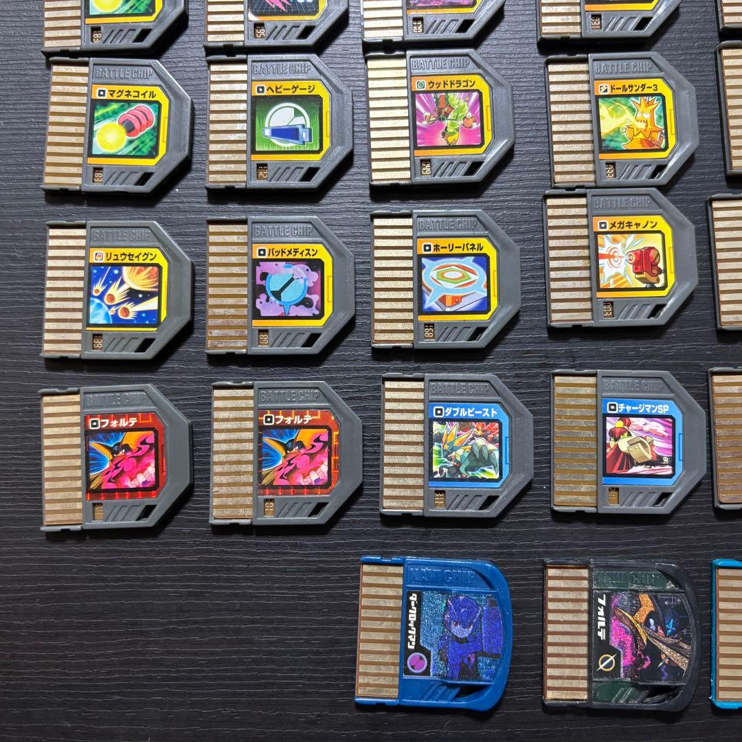 ロックマンエグゼ ナビリンクシステム ナビチップ 38枚セット ケース付き