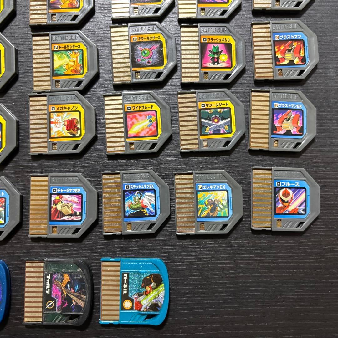 ロックマンエグゼ ナビリンクシステム ナビチップ 38枚セット ケース付き