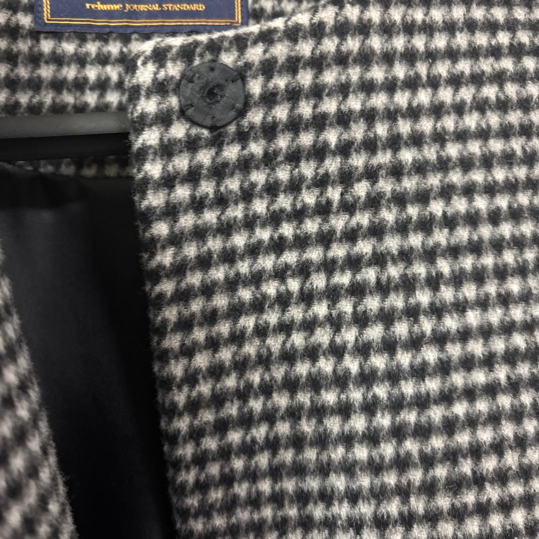 ☆ジャーナルスタンダードレリューム スーパーファインビーバークルーネックコート