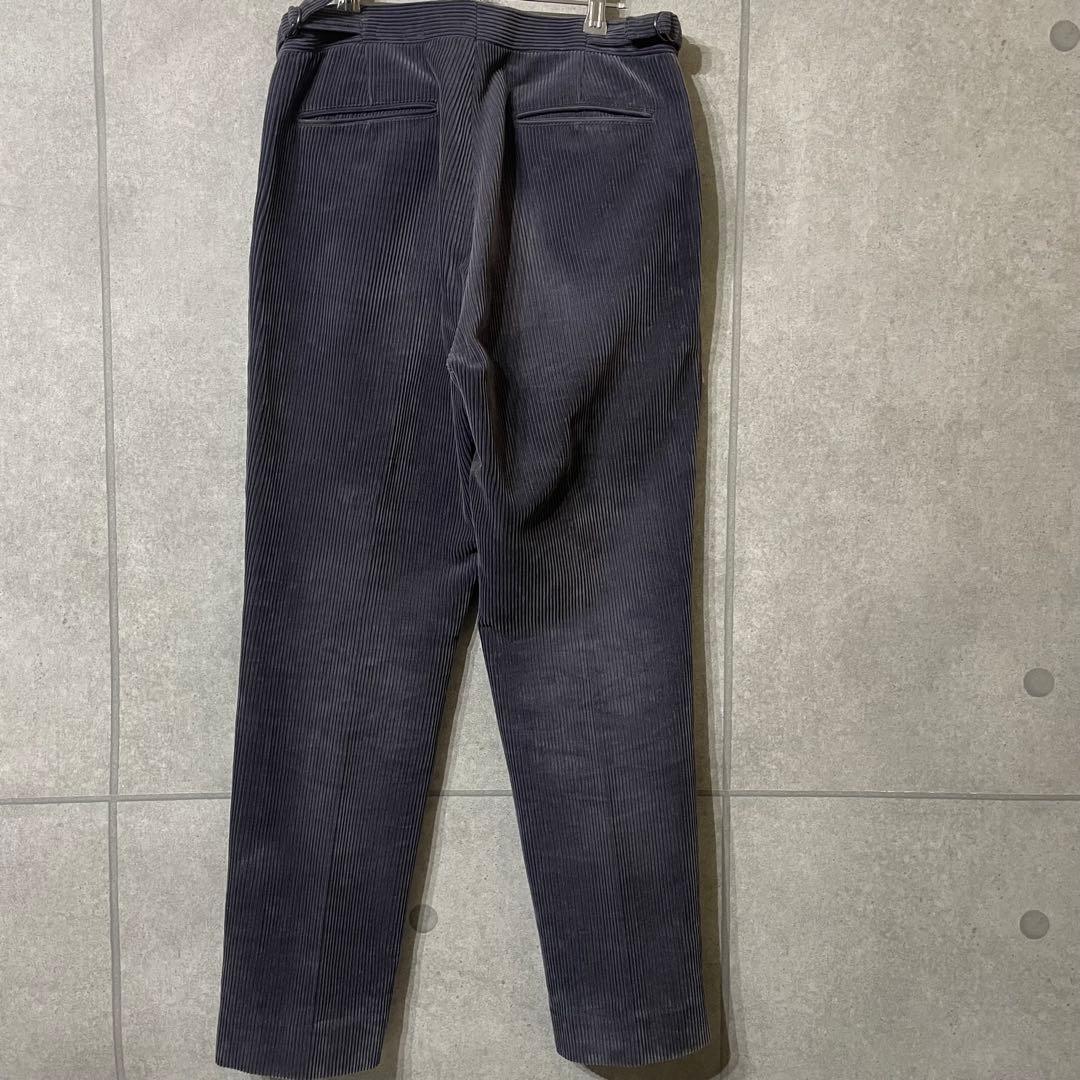 AURALEE ウォッシュドコーデュロイテーパードスラックス パンツ