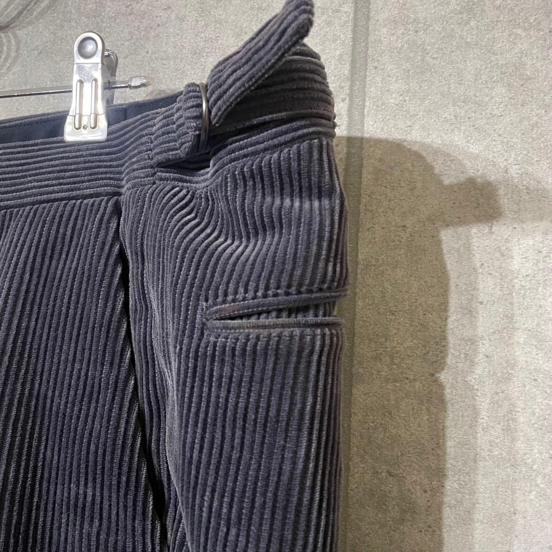 AURALEE ウォッシュドコーデュロイテーパードスラックス パンツ