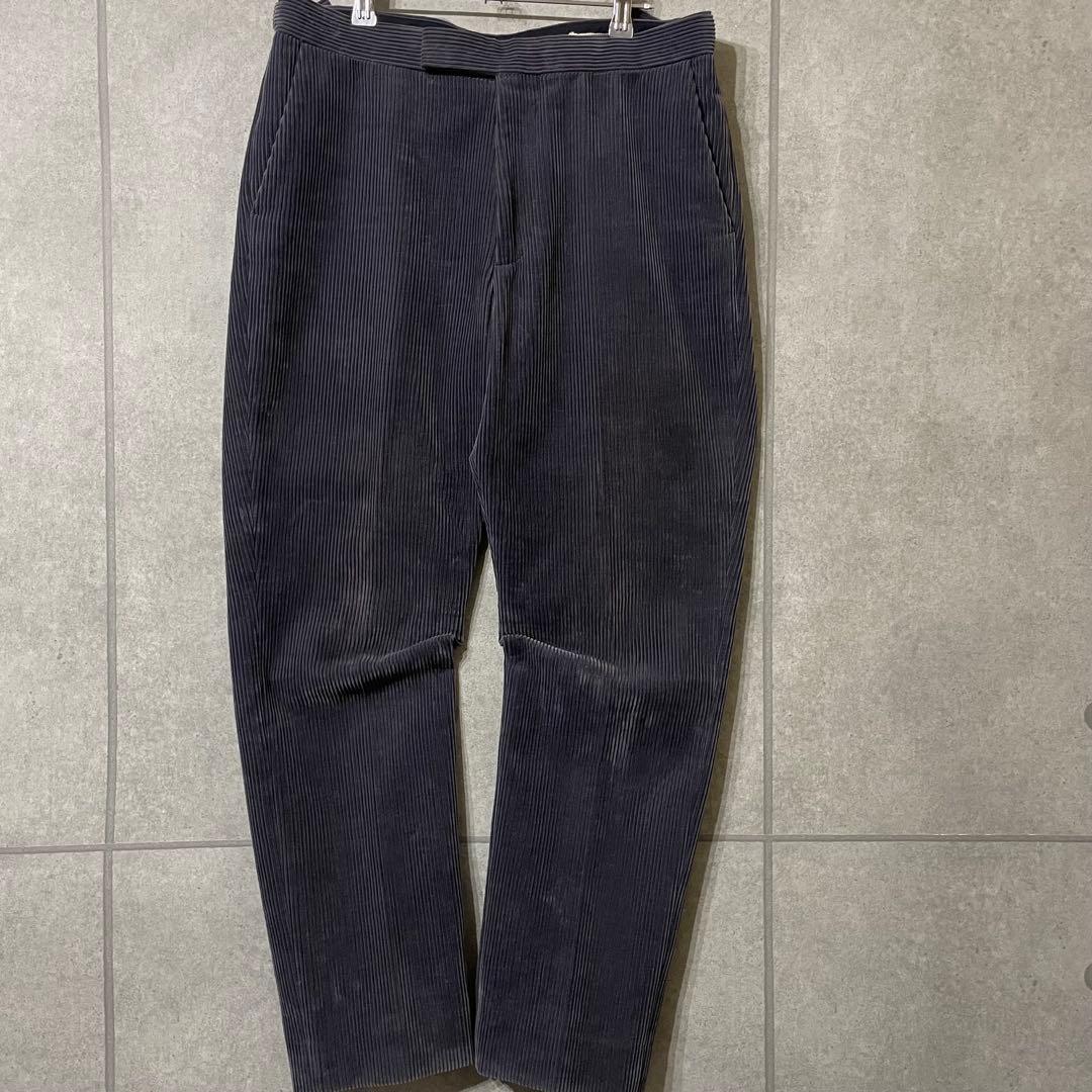 AURALEE ウォッシュドコーデュロイテーパードスラックス パンツ