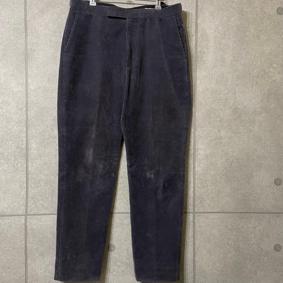 AURALEE ウォッシュドコーデュロイテーパードスラックス パンツ