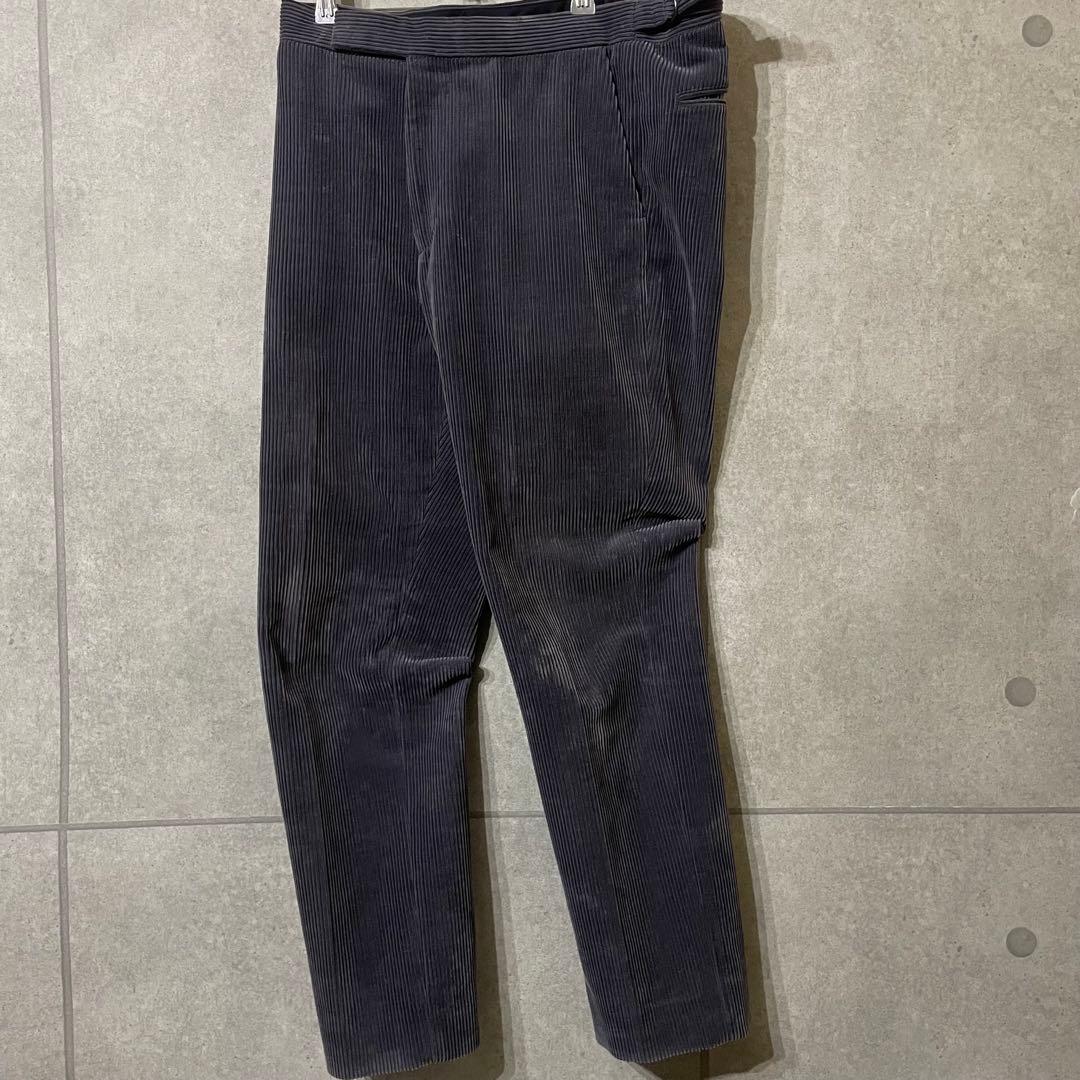 AURALEE ウォッシュドコーデュロイテーパードスラックス パンツ