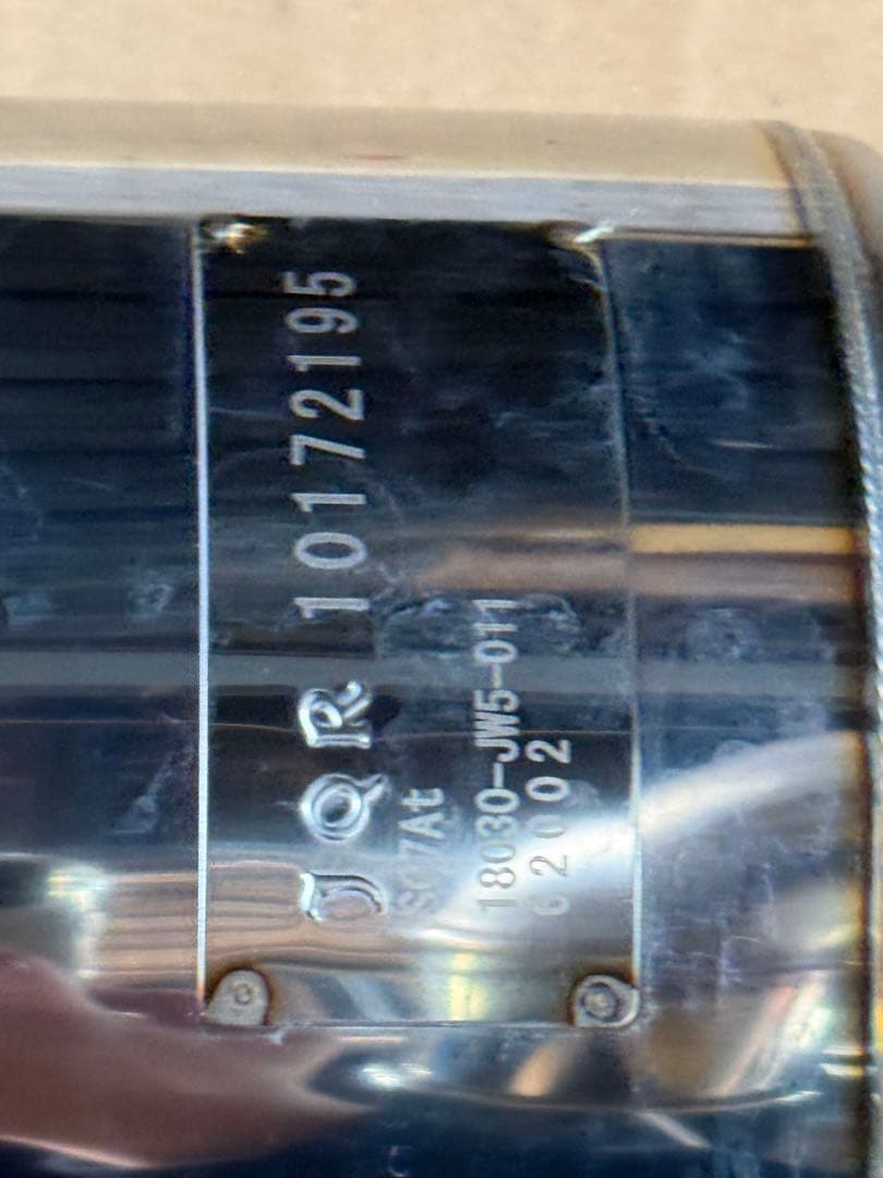 S660 マフラーキット　SPOON N1 18030-JW5-011