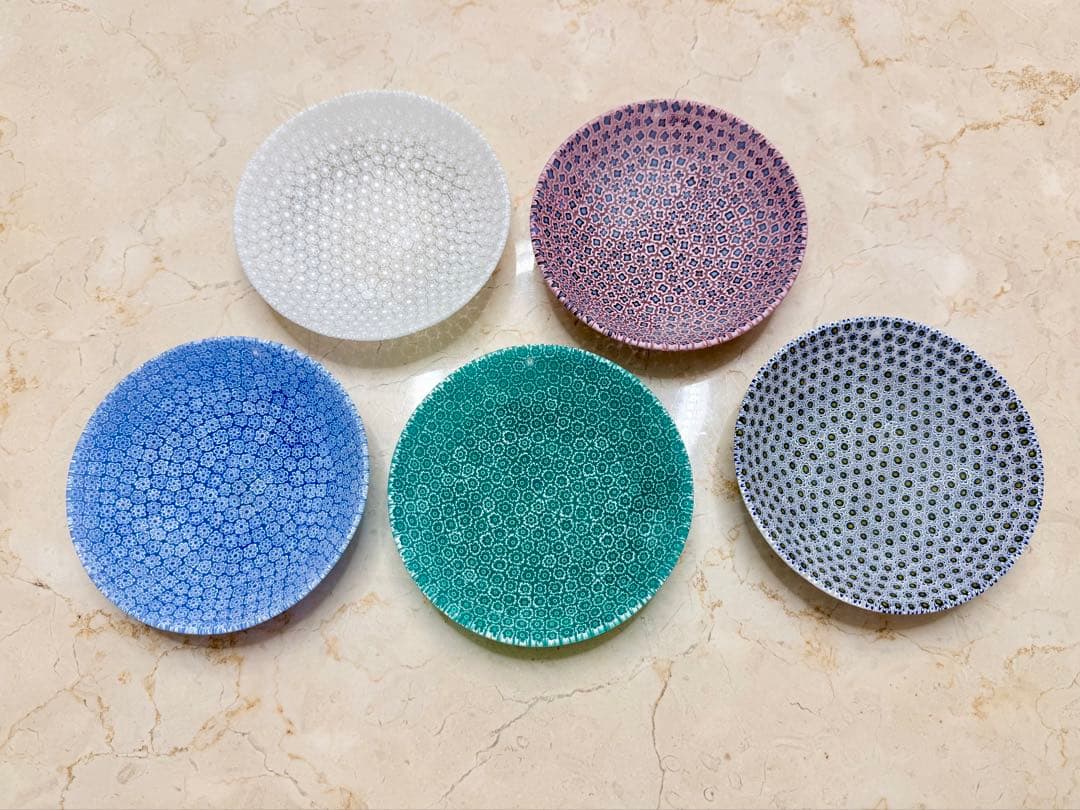 エルコーレモレッティ ミレフィオーリ プレート 13cm murano【セール】