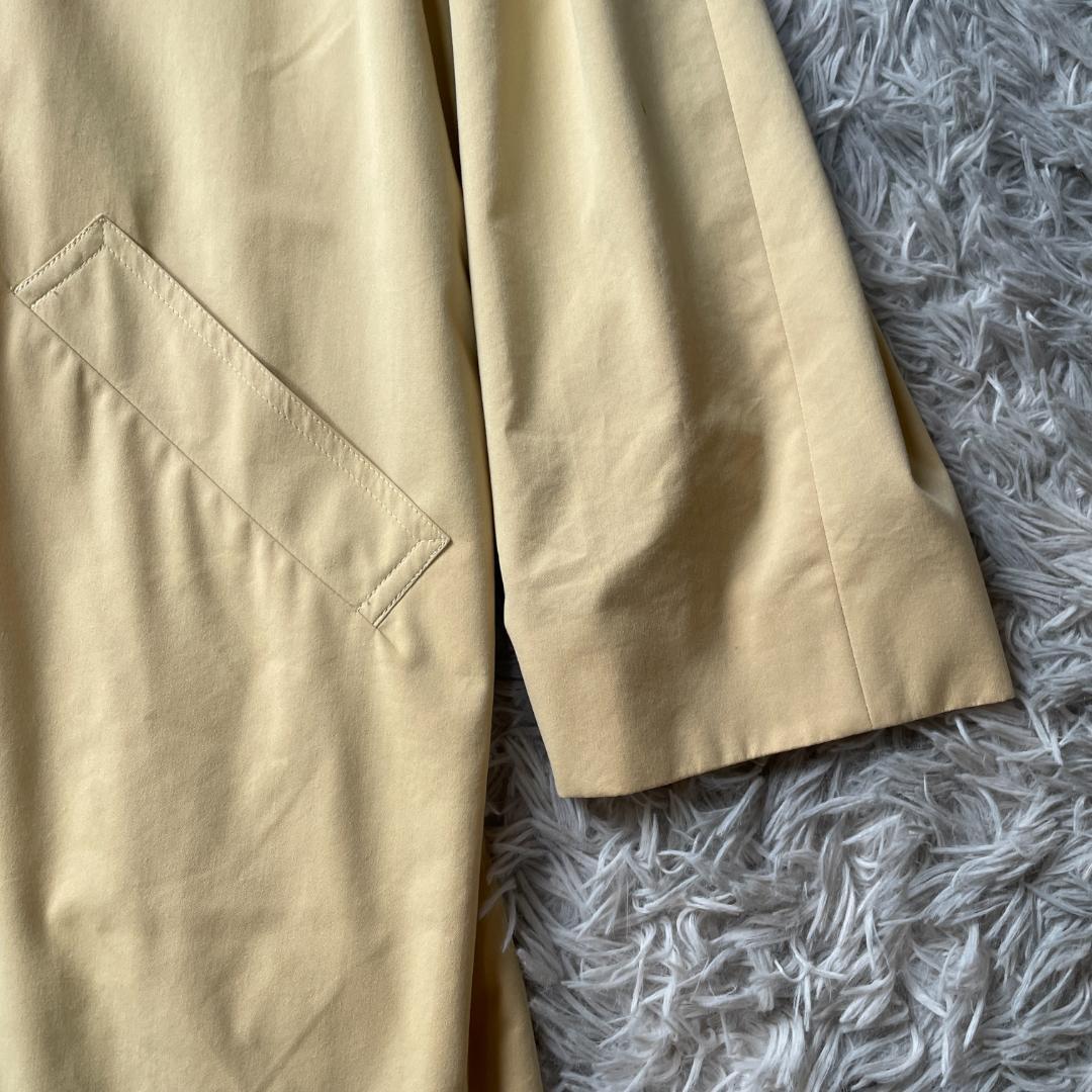 A M 英国製 アクアスキュータム チェックライナー付ステンカラーコート