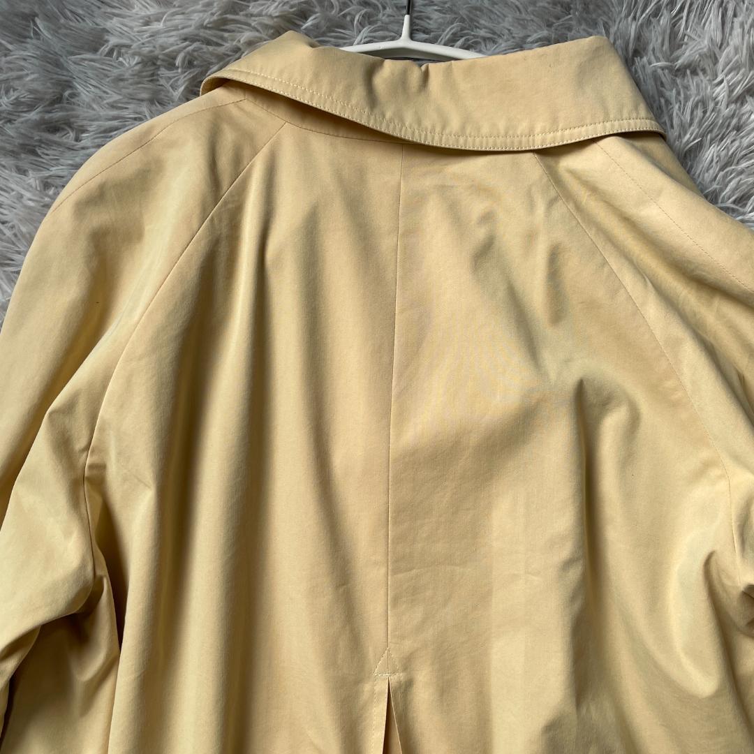 A M 英国製 アクアスキュータム チェックライナー付ステンカラーコート