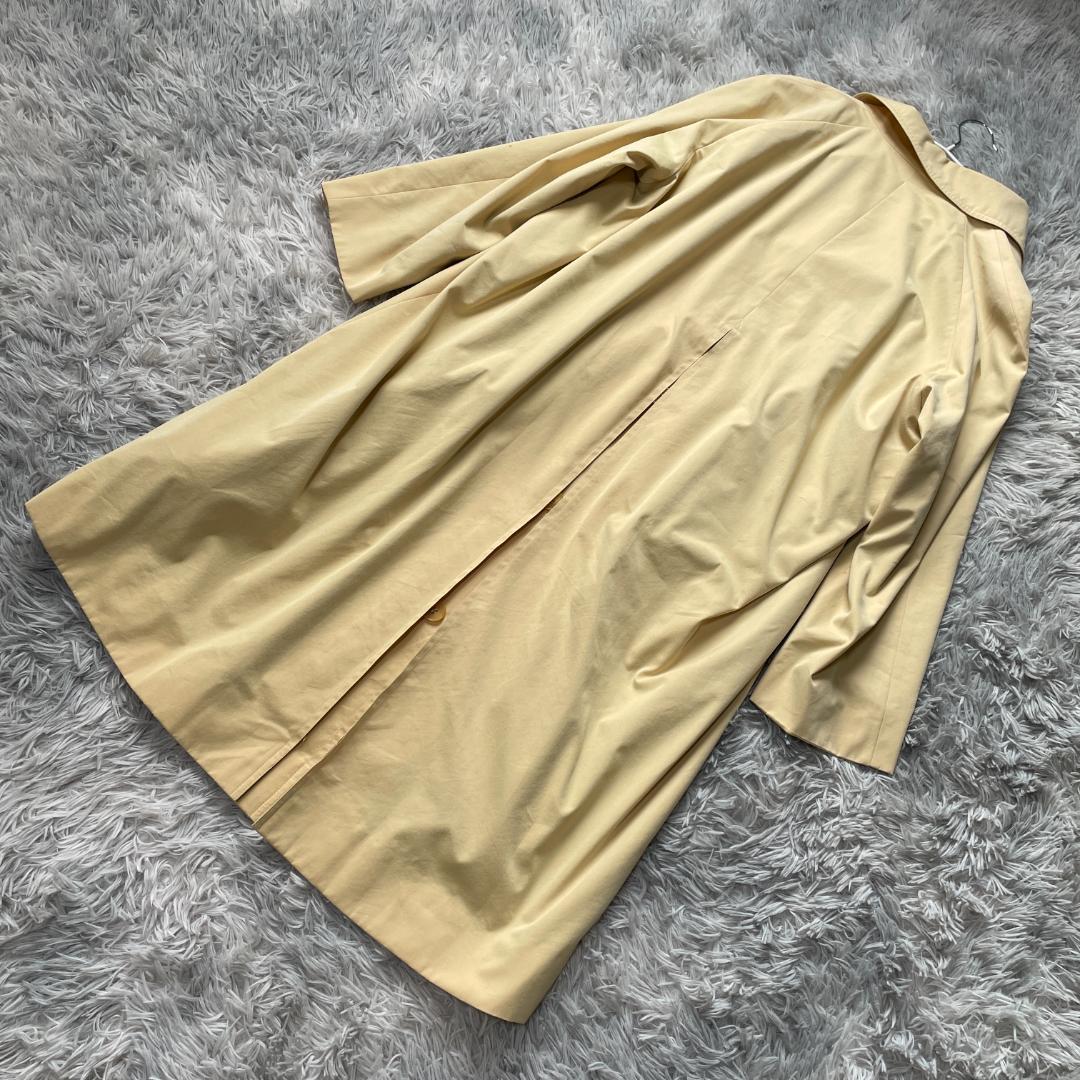 A M 英国製 アクアスキュータム チェックライナー付ステンカラーコート