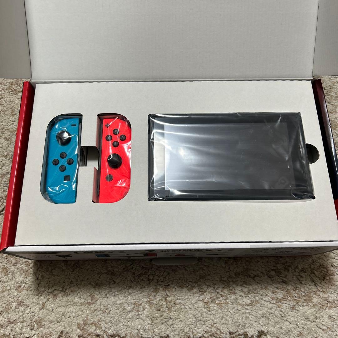 Nintendo Switch 本体 (青, 赤)