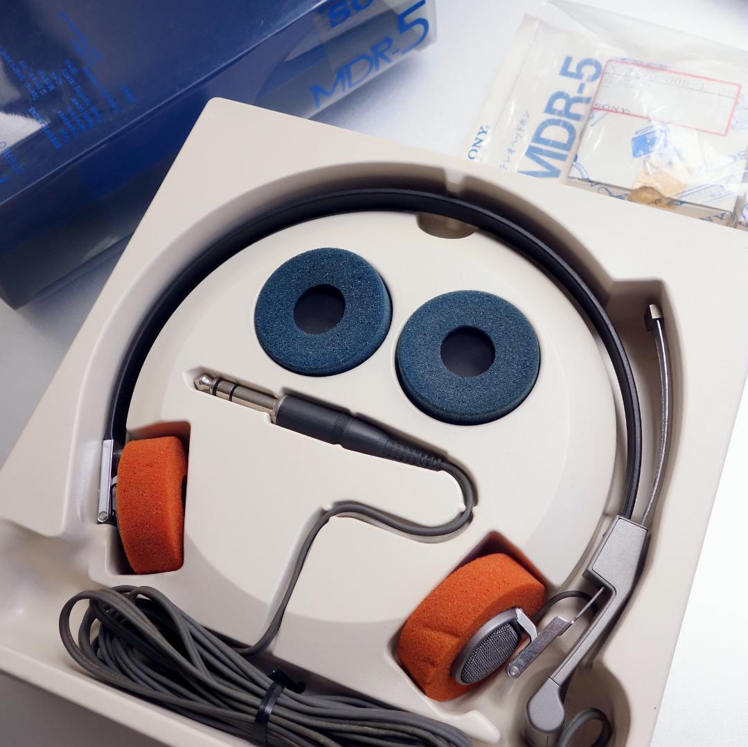 【音出確認済】超希少 高音質 MDR-5 ソニー ヘッドホン レトロヴィンテージ