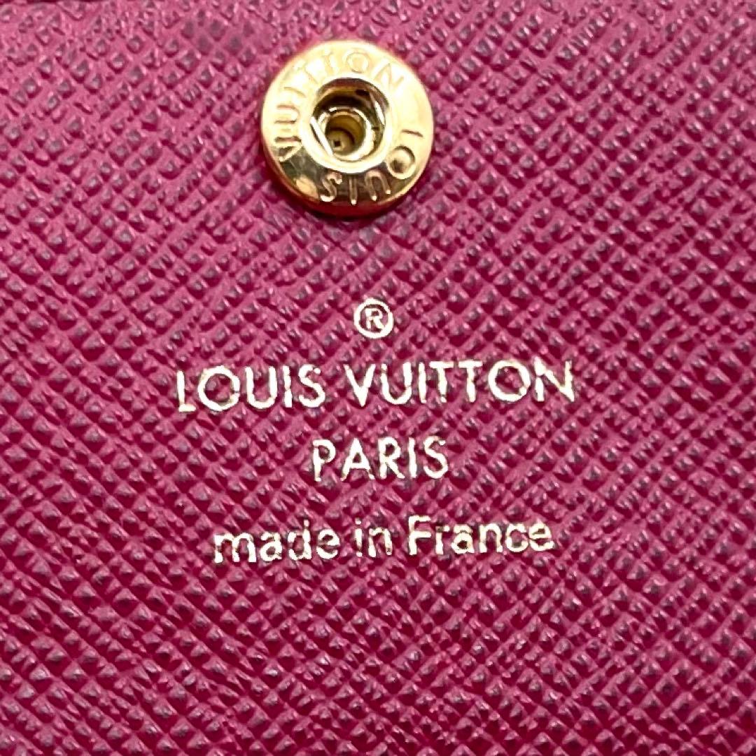 茶猫さま専用　ルイヴィトン 　IC　モノグラム　フューシャ　キーケース　802