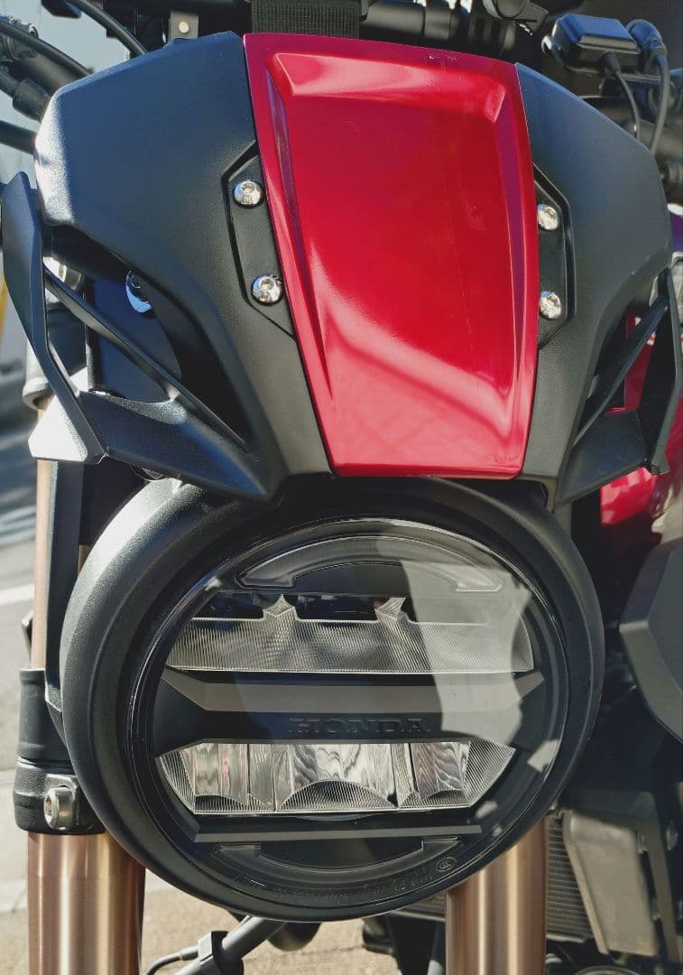 CB250R スクリーン ドレスアップ 赤 加工不要 おまけ付き