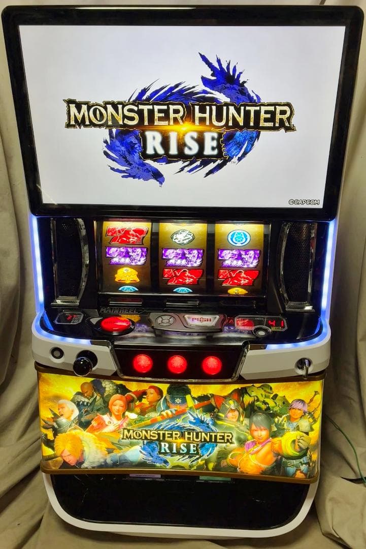 スマスロ モンスターハンターライズ☆データ出力端子付アダプタ取付済実機☆送料無料