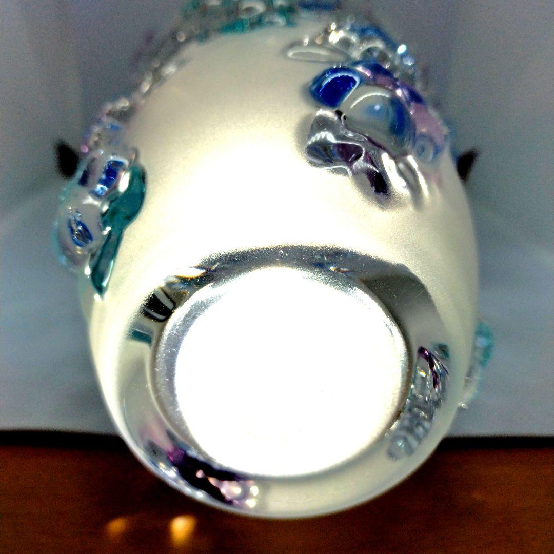 新品ParisVetoroエッチングカボションクリスタル花瓶花器江戸切子薩摩切子