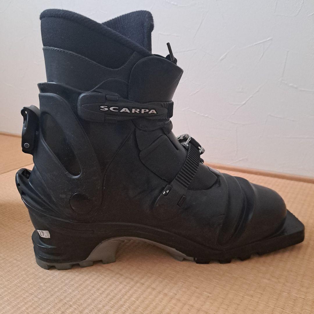 SCARPA T4 テレマークスキーブーツ 27.5cm　 黒