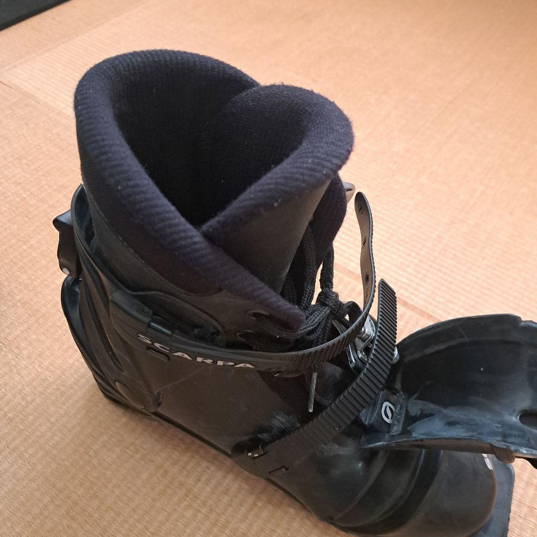 SCARPA T4 テレマークスキーブーツ 27.5cm　 黒