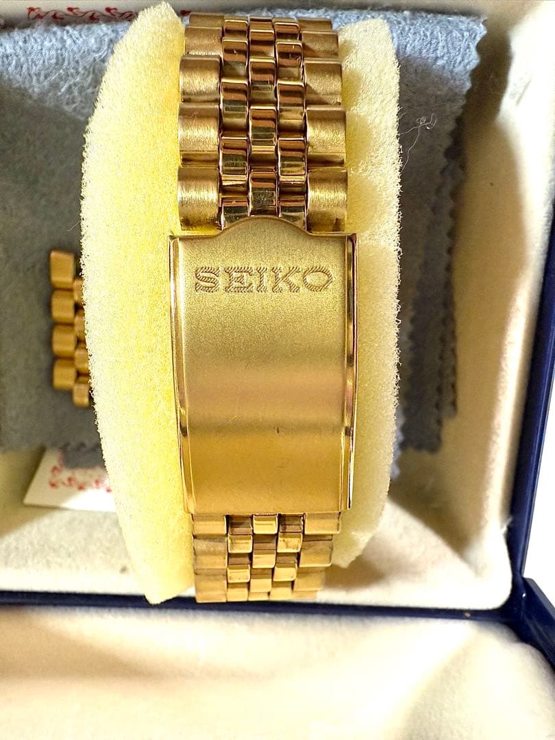 SEIKO 5自動巻き時計 ゴールド