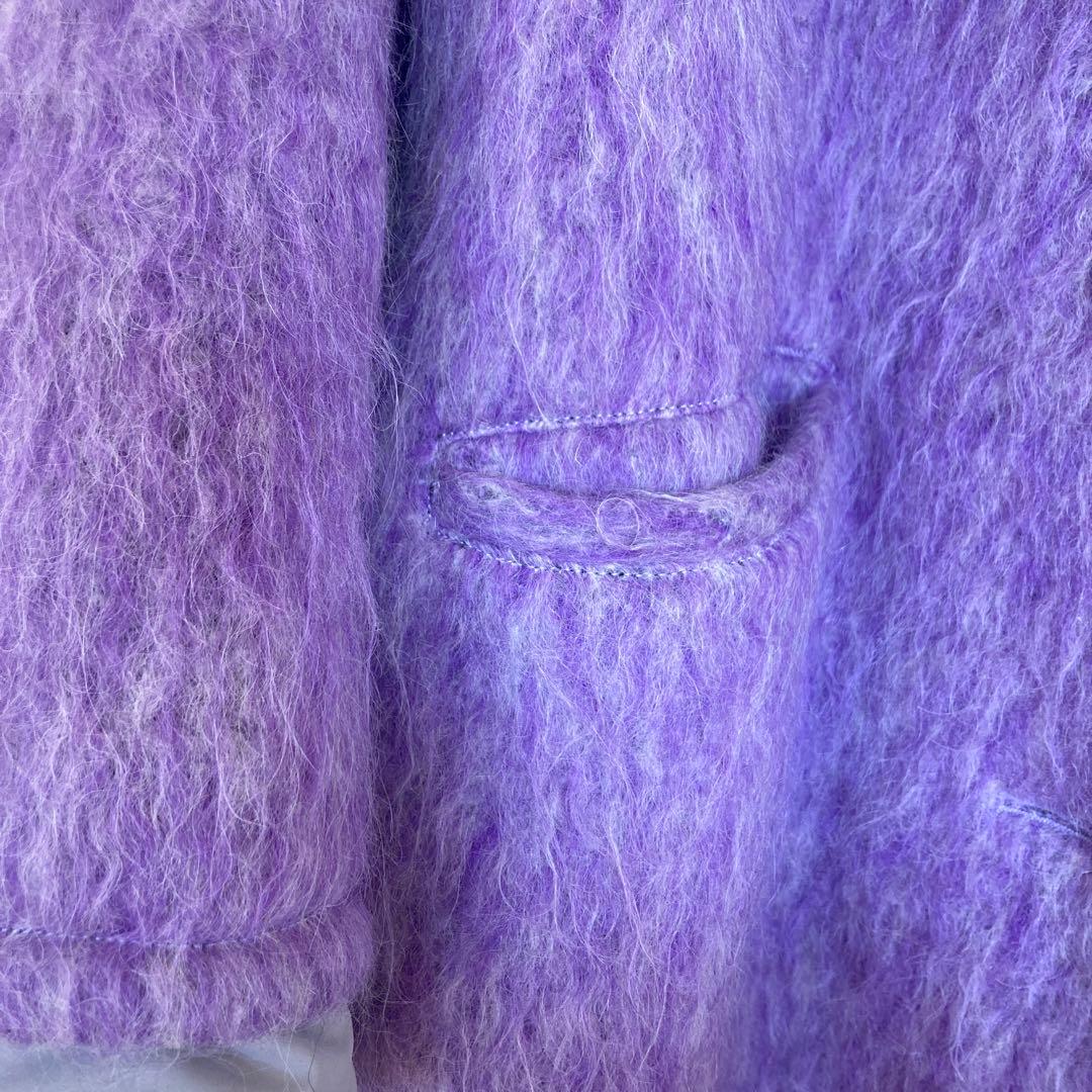 アウラアイラ 2023 パープルチェスターコート　未使用品