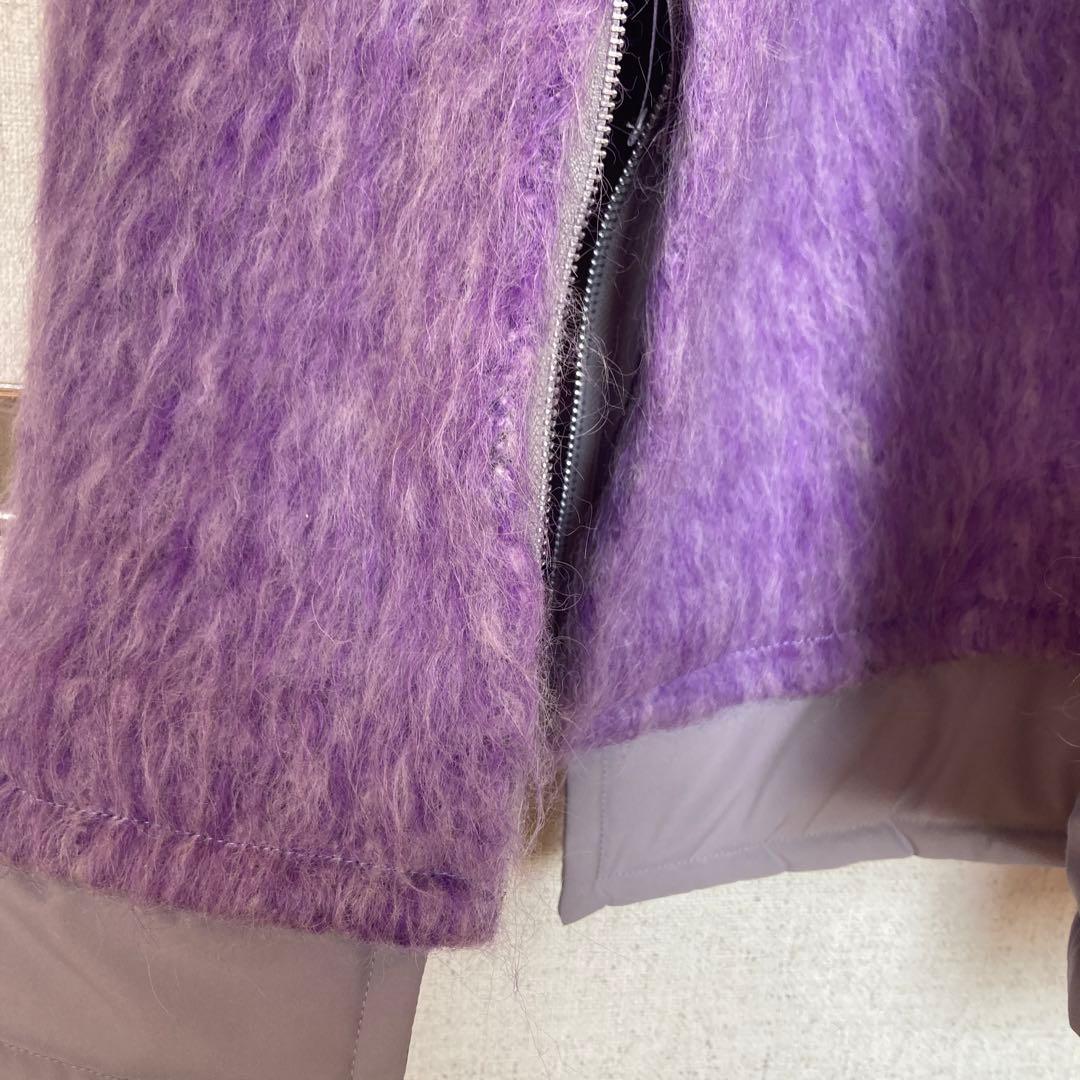 アウラアイラ 2023 パープルチェスターコート　未使用品