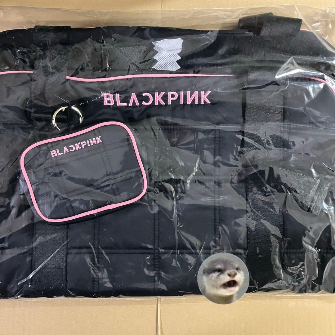 【新品未開封】BLACKPINK DEADLINE ボストンバッグ&ポーチ　黒