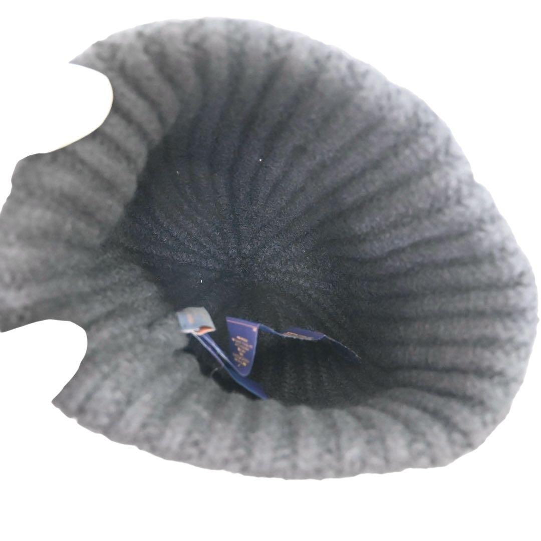 【美品】ルイヴィトン　LVビーニーオンリー　ブラック ニット帽　ニットキャップ