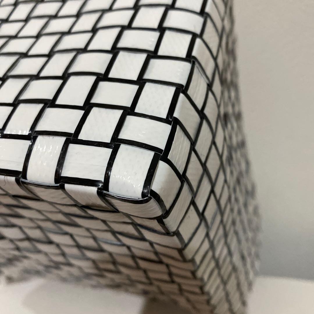 N*☆様 【新品・未使用】マルニマーケット かごバッグ ステンシルバッグ 白 フ