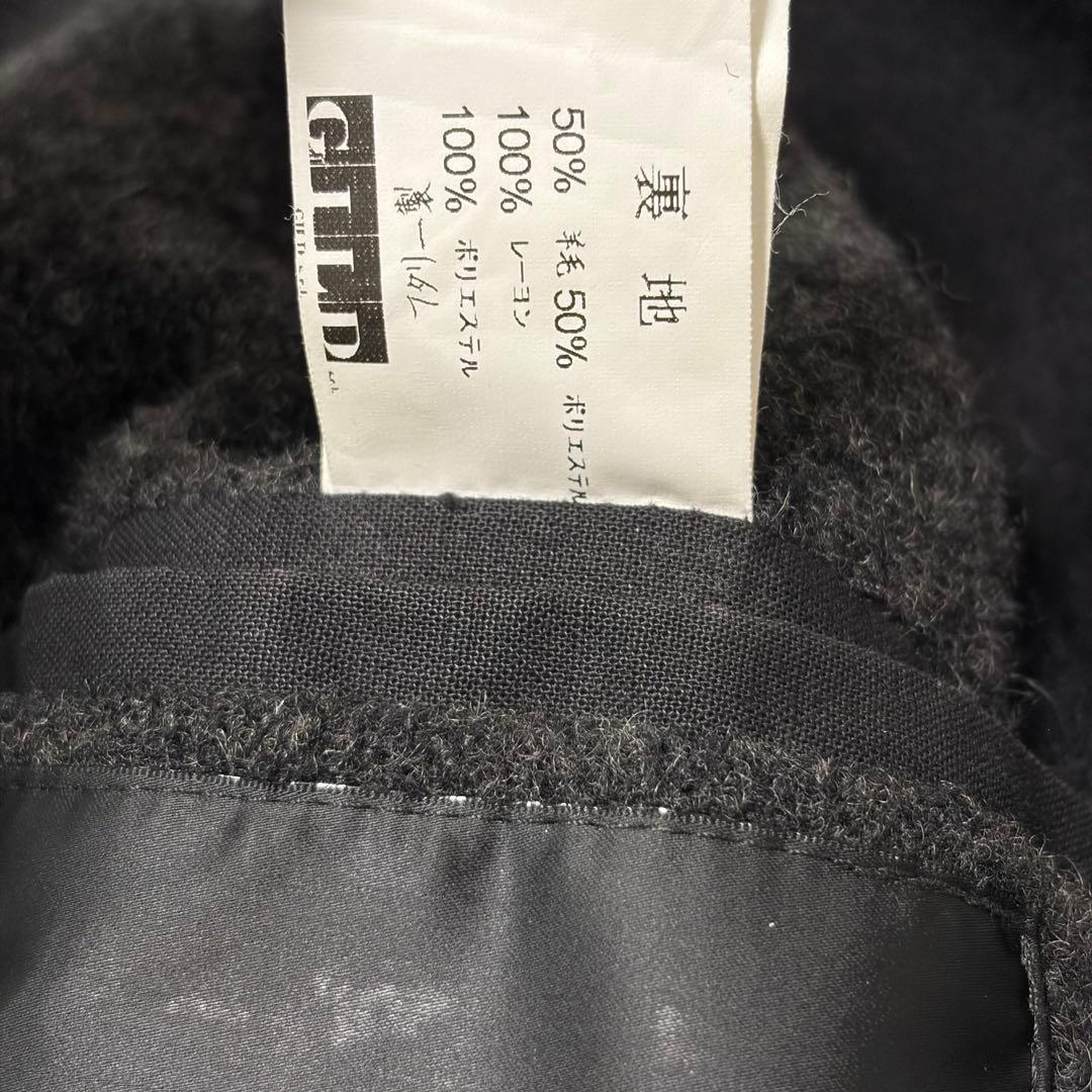 ANDREW MACKENZIE イタリア製 ウールコート ベルト付き　46