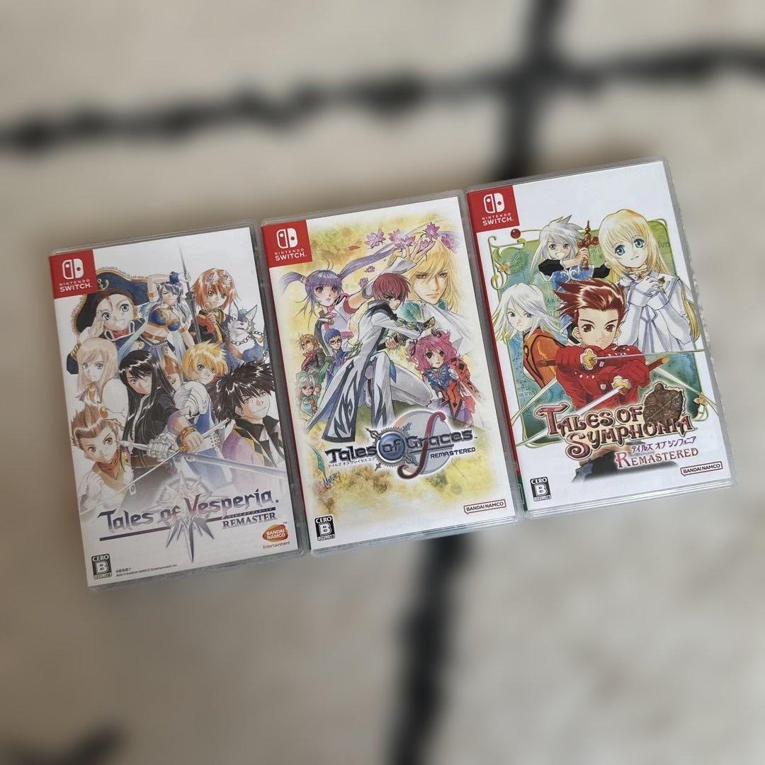 Switch テイルズオブ ヴェスペリア グレイセスF シンフォニア セット