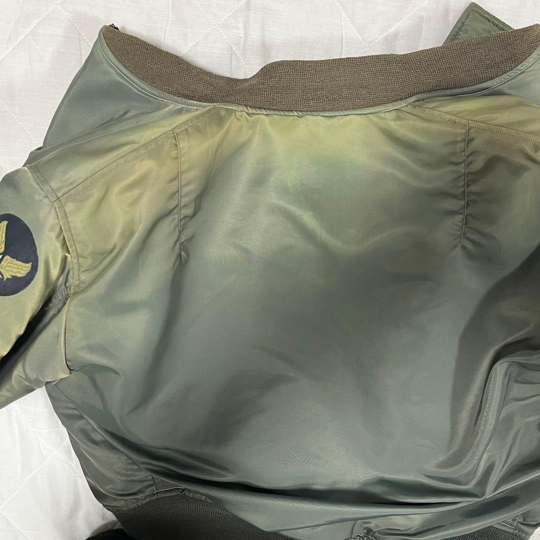 希少M品番 バズリクソンズ B-15D MOD 38 CROWNジッパー