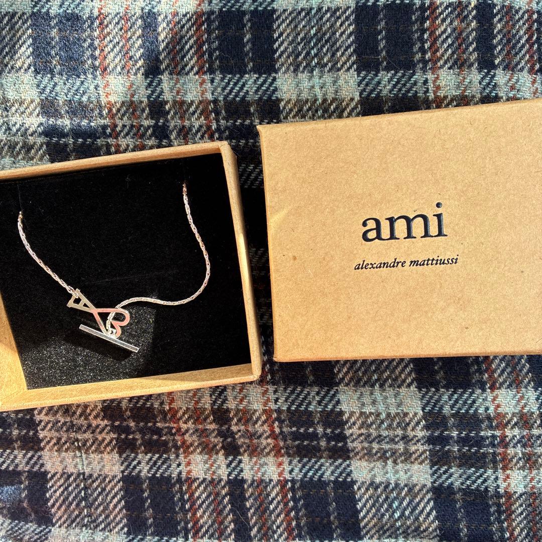 ami Paris シルバーネックレス