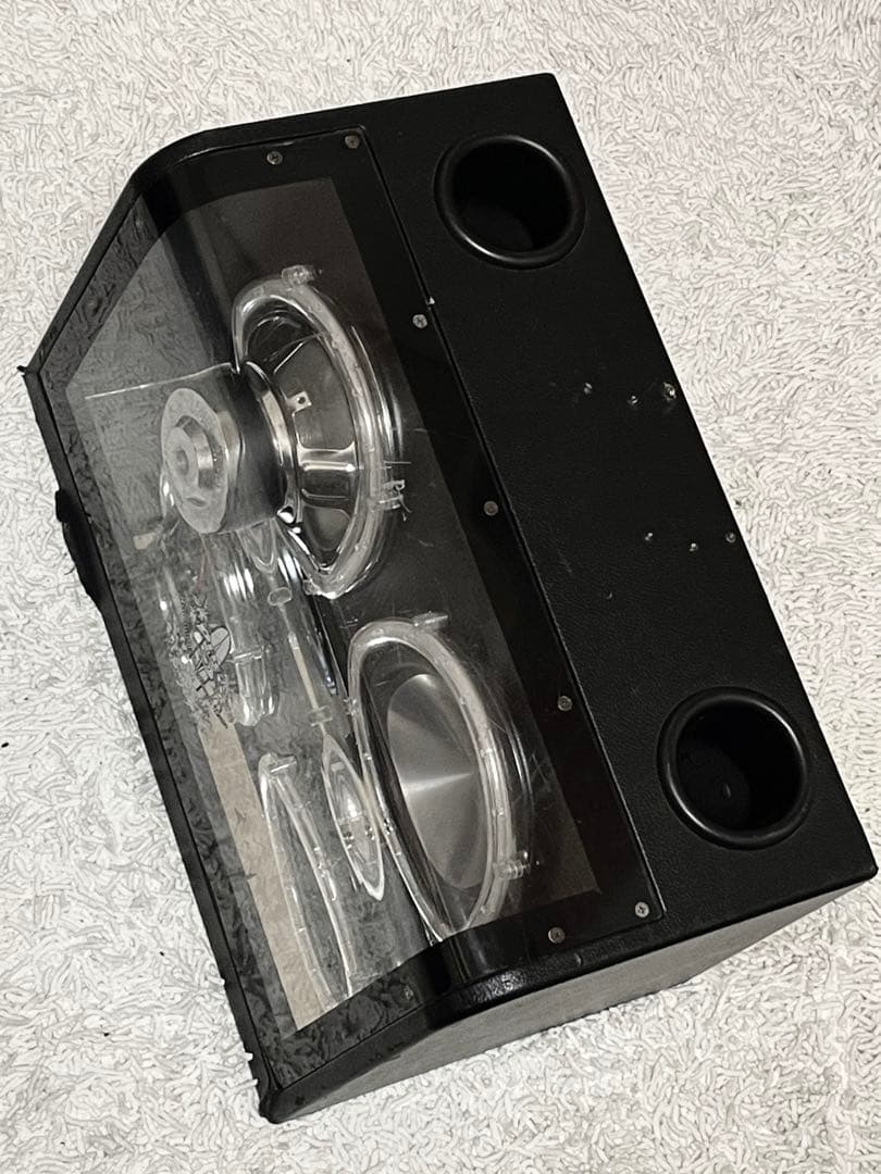 Piko 年代物ウーファー8inch LEDネオン風リング付き ターミナル抜き