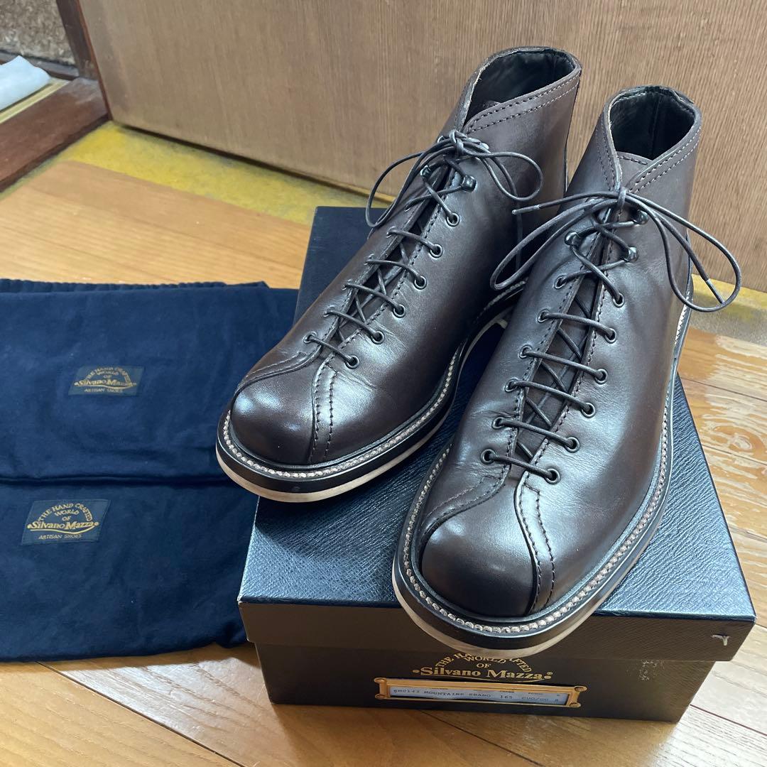 シルバノマッツァモンキーブーツ　8 茶　2000年　キムタク　空から降る1億の星