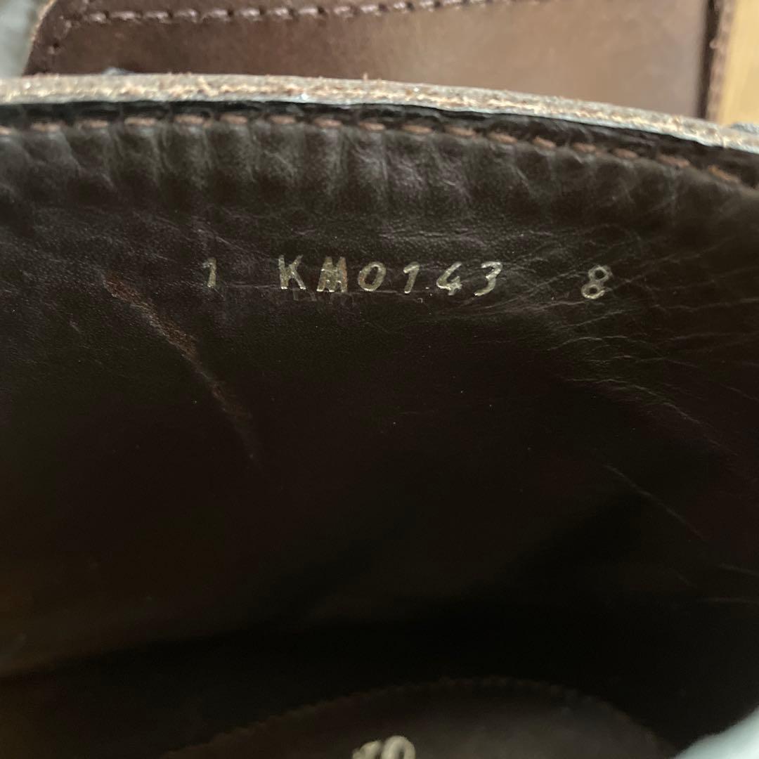 シルバノマッツァモンキーブーツ　8 茶　2000年　キムタク　空から降る1億の星