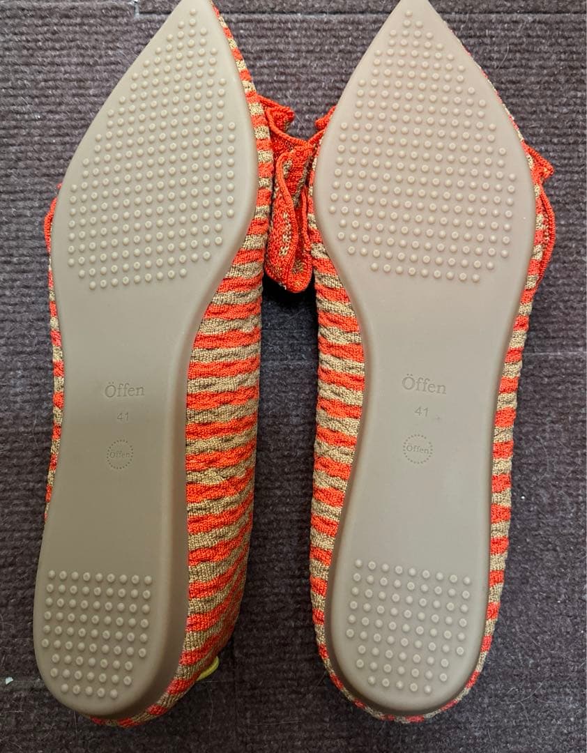 offen オッフェン　フリルパンプス　41